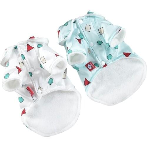 Winter Dog Pajamas Coat Outfit Puppy Costume Small Dog Clothing Garment Yorkshire maltese Pomeranian Poodle Schnauzer Clothes