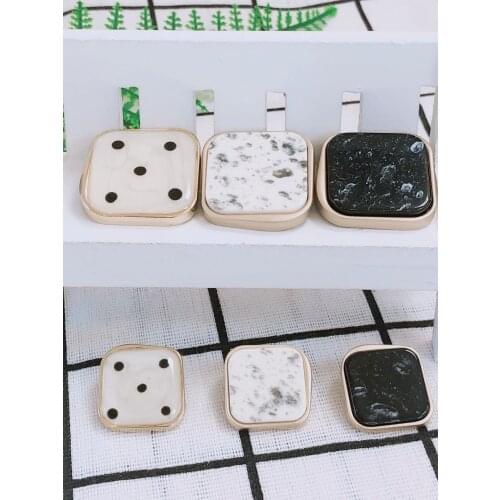 Gold Metal Buttons For Clothing Women Sweater Decorative Coat Buttons High Quality Sewing Accessories Wholesale 10pcs