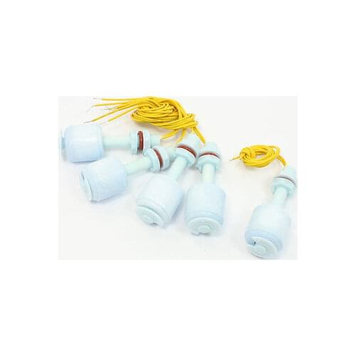 ZP5210 52mm Long Water Level Sensor Floating Switches Light Blue 5Pcs