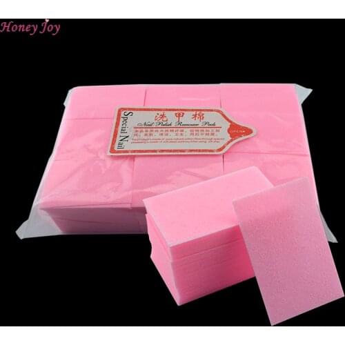 122gram/bag Thick Solid Durable Gel Nail Polish Remover Lint-Free Wipes Cotton Pad Nail Art Tools Bath Manicure Accessaries Pink