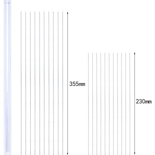 20PCS Stainless Steel Beading Needles String Beads Needle for Woman Handmade DIY Jewelry Gift 230MM 355MM