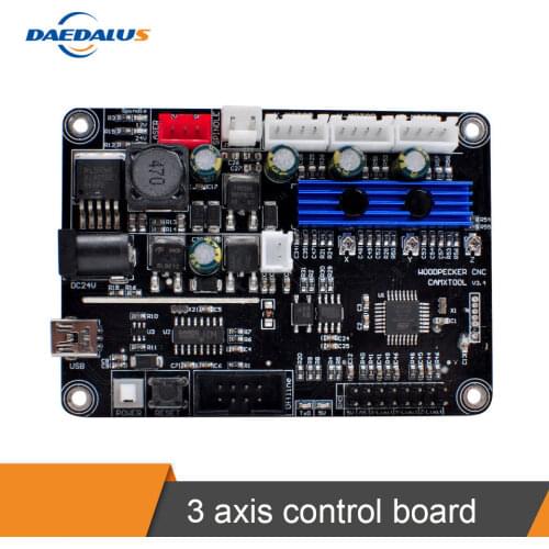 Daedalus 3-axis CNC engraving machine GBRL control board USB port for 3018/2418/1610 new interface board