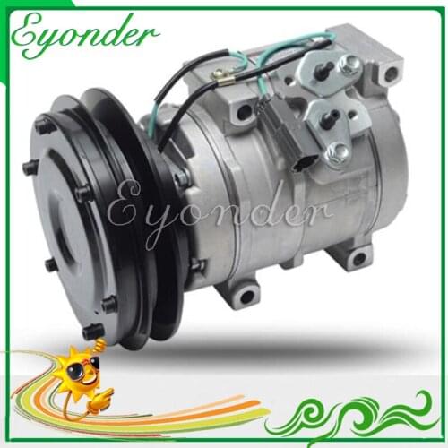 A/C Air Conditioning Compressor Cooling Pump for John Deere Komatsu PC200-7 PC300-7 excavator 447220-4052 4472204052 447220-4053
