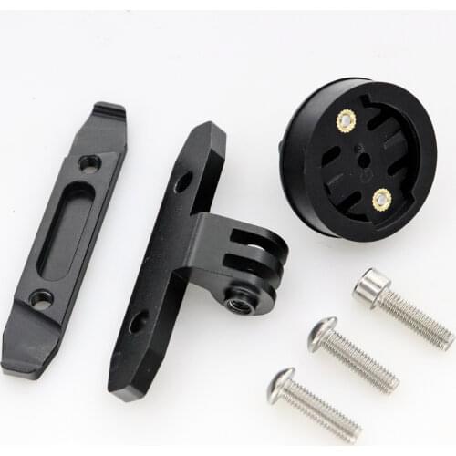 Aluminum Bike Bicycle Saddle Bike Seat Mount Tripod Holder Bracket Adapter Clamp For Gopro Hero 5 4 3+ 3 SJCAM Yi 4k camera