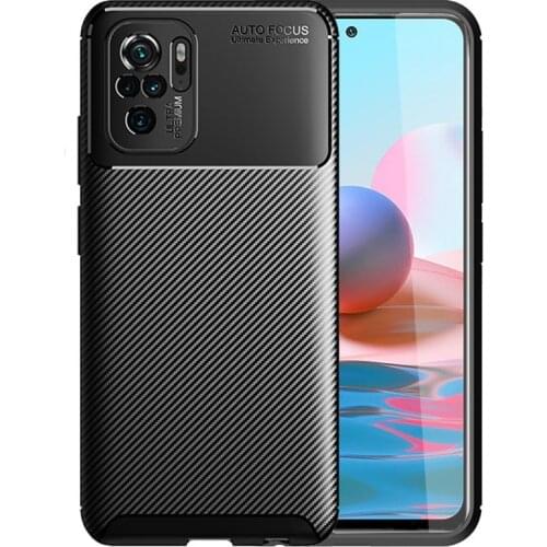 For Cover Xiaomi Redmi Note 10 Case For Redmi Note 10 Capas Shockproof Soft Phone Bumper TPU Cover For Redmi Note 10 Fundas 6.43