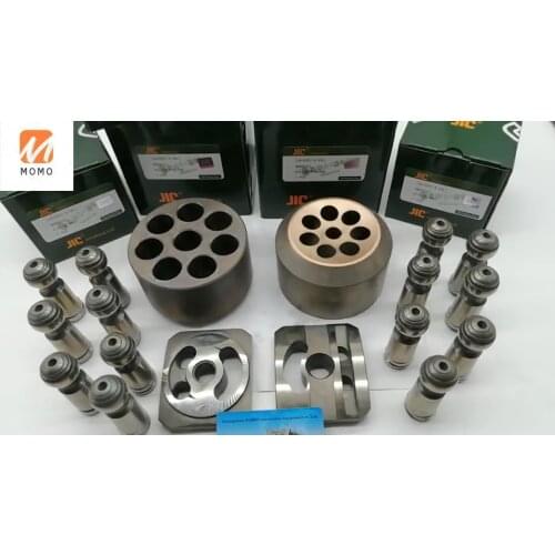 JIC Hydraulic Parts E320B E320BL E325BL Excavator Main Pump A8VO107 Plunger, Cylinder Block, Valve Plate