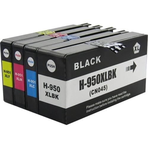 Cartridge No Plugging Compatible PVC Printing Effect Ink Box for HP Officejet 7610 7510 7612 7110 for HP932XL