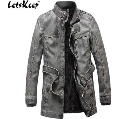 LetsKeep Men's Long Jackets