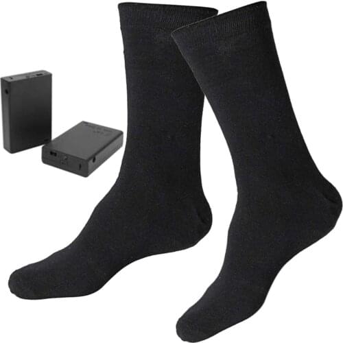 Rechargeable Electric Battery Heated Socks Boot Feet Winter Plus