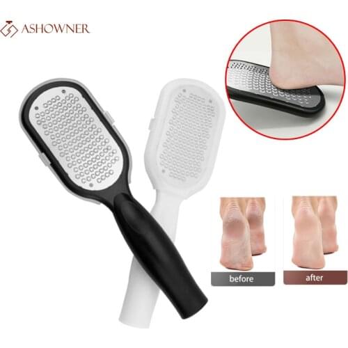 Stainless Steel Callus Remover Foot File Scraper Portable Multifunctional Foot File Foot Care Tools feet foot care new