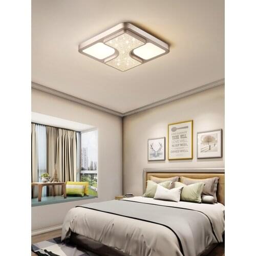 Modern minimalist led ceiling lamp living room bedroom home hall rectangular ceiling lamp