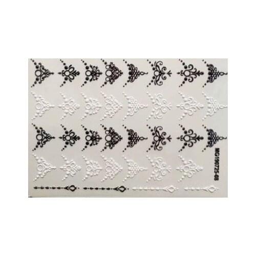 Fashion New Style Hot Selling diy 6d Cubic Traceless Nail Stickers Web Celebrity Solid Colors Empaistic Factory Sale Price