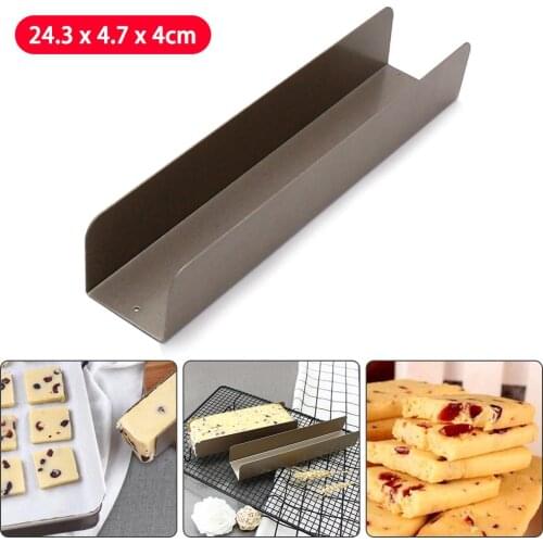 U-shaped Cake Mold Carbon Steel Cookie Moulds Non-stick Biscuit Cake Bread Mold Toast Cranberry Cookie Kitchen Baking Tools