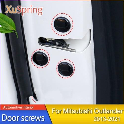 For Mitsubishi Outlander 2013 2014 2015 2016 2017 2018 2019 2020 2021 Door Screw Anti-rust Protective Cover Paint Sticker