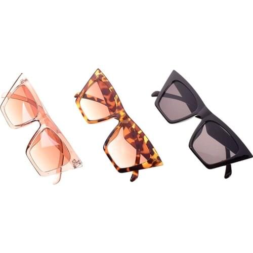 New High Quality 1Pcs Vintage Retro Women Cat Eye Sunglasses Fashion Shades Oversized Glasses Popular Driver Goggles