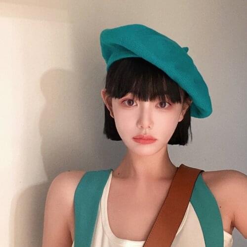 Zomer Dome Beret Womens Flat Hat Knit Hat Ladies Girl Beret Hat Bone Female Painter Hat Sun Hat