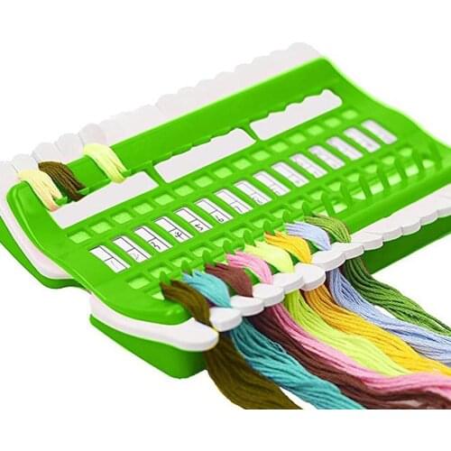 30 Positions Thread Organizers Floss Organizer Embroidery Kit Cross Stitch Tool Plastic & Foam embroidery floss organizer tool
