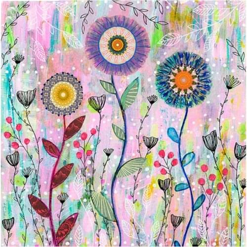 NEW 5D DIY Diamond Painting Cartoon Dandelion Diamond Embroidery Cross Stitch Needlework Gift Full Rhinestone Decorate