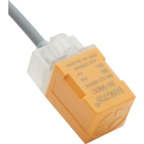 Proximity Switch DC24V Three-wire NPN Normally Open Waterproof Metal Sensor SN-5NDO