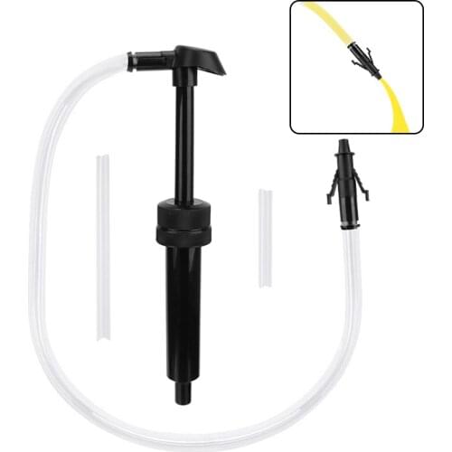 For Auto Transmission Gasoline Petrol Transfer Pump Manually Pressing Hand Siphon Pump Fuel Oil Diesel Liquid Syphon