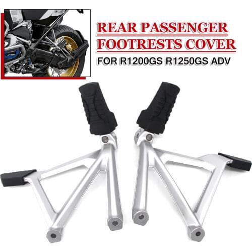 For BMW R1250GS LC ADV R 1250 GS R1250 GS Adventure 2018-2020 Motorcycle Rear Passenger Footrest Footpegs Bracket Kit Peg Pedal