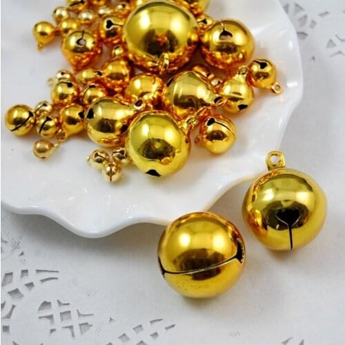 Jingle Christmas Bells Craft Bells, DIY Bells for Wreath, Holiday Home and Christmas Decoration