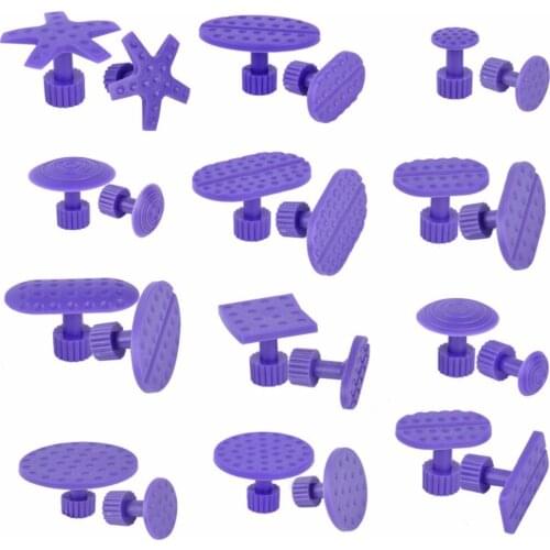 JX-LCLYL 24pcs PDR Glue Puller Tabs Pad For Car Body Paintless Dent Hail Repair Tool