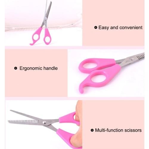 3 Pcs Hair Tools Bangs Hair Clip Trimmer Clipper Hand Cut Bangs Cutter Tool NN