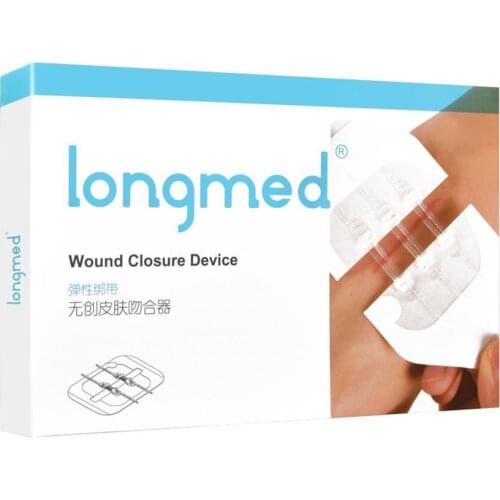 Zipper Tie Wound Closure Patch Hemostatic Patch Wound Outdoor Portable Fast Suture Zipper N8W1