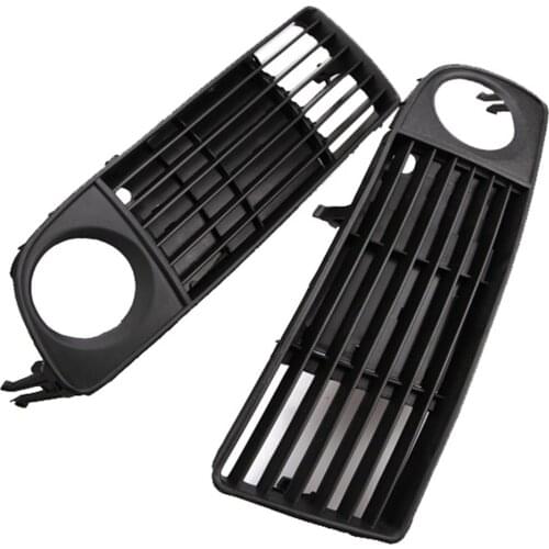 New 2PCS CAR FRONT BUMPER LOWER FOG LIGHT SIDE GRILLE FOR Audi A6 C5 Avant 1998 1999 2000 2001 2002