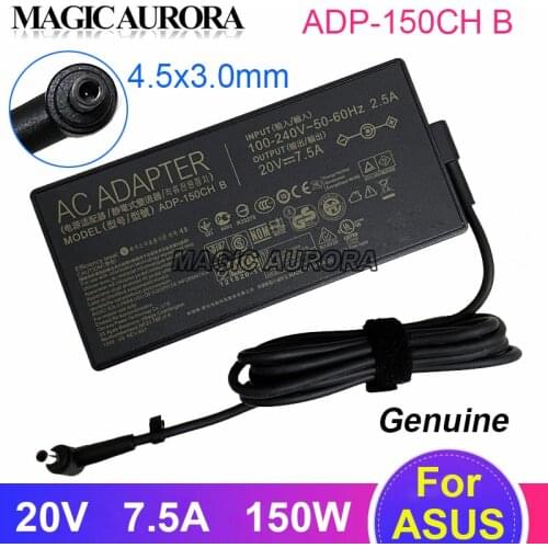 New ADP-150CH B AC Adapter 20V 7.5A 150W Laptop Charger For ASUS TUF GAMING A17 FA706II_FX GL731GT-BB7 F571GT X571G Power Supply