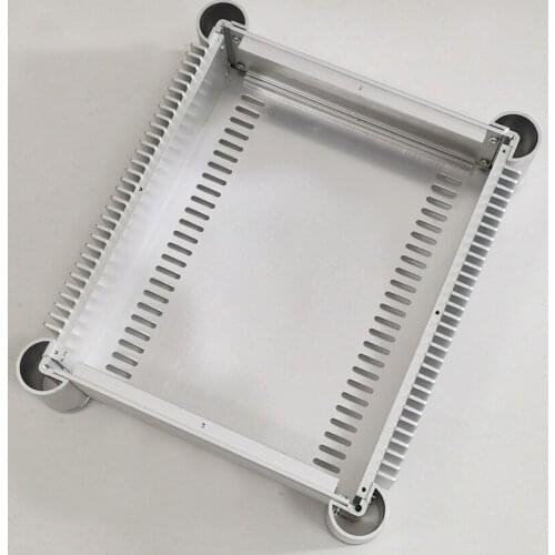 New RD2607 Round Full Aluminum Amplifier Chassis PSU Shell DIY Case