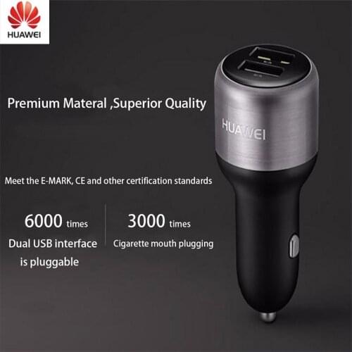 Original Huawei Quick Car charger CP31 18W Fast Adapter &Micro usb / 5A Type-C Cable For P10 P9 P8 Lite Mate 7 8 20 Lite Nova 2i