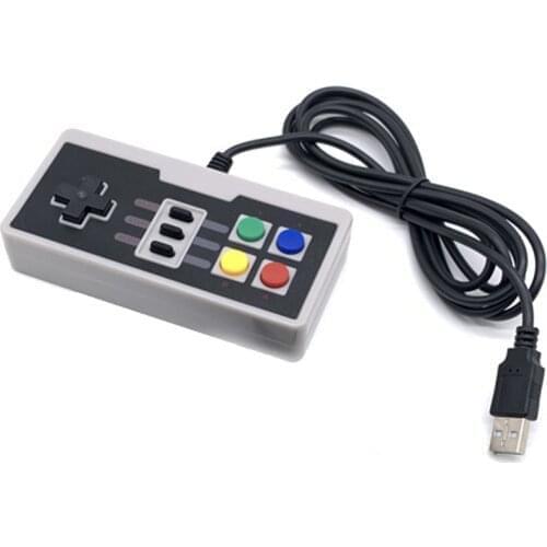 USB Joystick Wired Gaming Controller Retro 8 Bit Gamepad for N-E-S for FC/PC Laptop Conroller Game Joypad