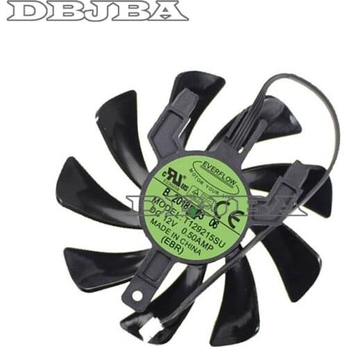Fan For Sapphire RX 570 GPU Cooler Video Card fan Radeon sapphire RX570 ITX graphics Fan