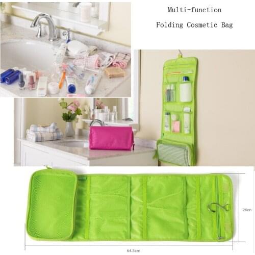 Waterproof Travel Folding Wash Hanging Bag Organizer Makeup Cosmetic Toiletry