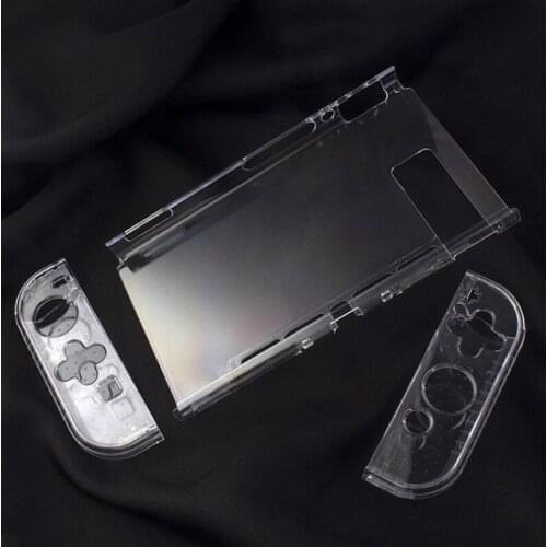 Protection Cover Transparent Crystal Case Shell Sleeve For Nintend Switch NS Handle Console Controller
