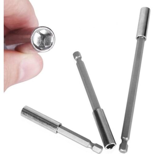 1PC 1/4'' Hex Quick Release Magnetic Screwdriver Bit Holder Extension Bar Quick Change Hex Shank Hand Tool