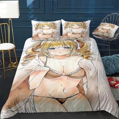 Genshin impact barbara Duvet Cover Comfortable Quilt Home Decora Design Universal Bedding Set Bedclothes+Pillowcase 3pcs