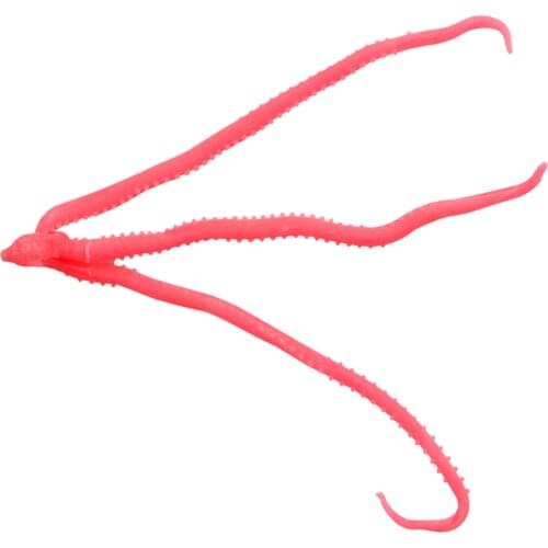 4pcs LUSHAZER Fishing bait 12cm 5.3g Soft Lure Silicone Pesca Worm Fishing Tackle Pesca Bass Artificial lures Squid Wobblers TPR