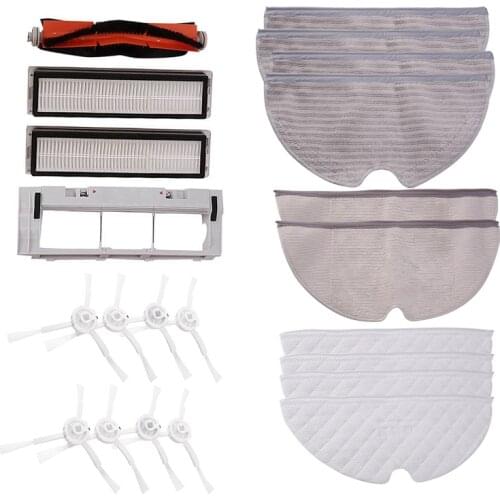 Promotion!Replacement Main Brush Side Brushes HEPA Filter for Dreame D9 Robot Vacuum Cleaner Mop Cloth Rags Parts
