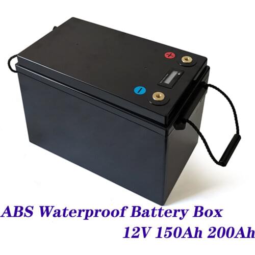Battery Box Lifepo4 12v 24V 48V 100ah 120ah 200ah 280ah Lifepo4 Batteri Plastic Box Rv Solar Cells Box Diy Lifepo4 Batteri Case