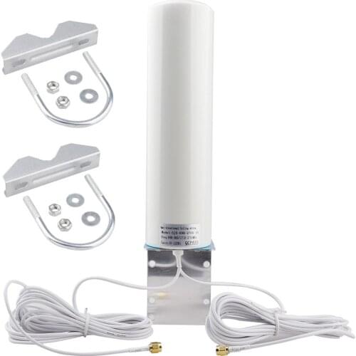 WiFi Antenna 4G 3G LTE Antena 12dBi SMA Male 5m Dual Cable 2.4GHz for Huawei B315 E8372 E3372 ZTE Routers