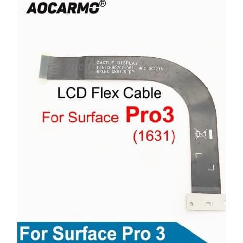 Aocarmo For Microsoft Surface Pro 3 Pro3 1631 Touch LCD Flex Cable Replacement Part
