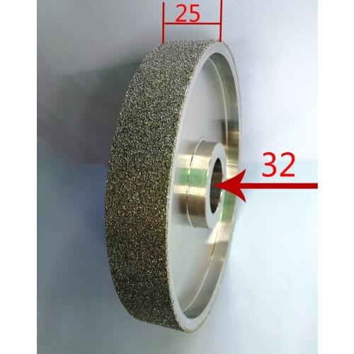 Grinding Wheel Diamond Flat-Shaped Grinder Diameter 6 inch 150mmx25x12.7mm For Metal Stone Polishing 80/180/240/600/800/1000grit