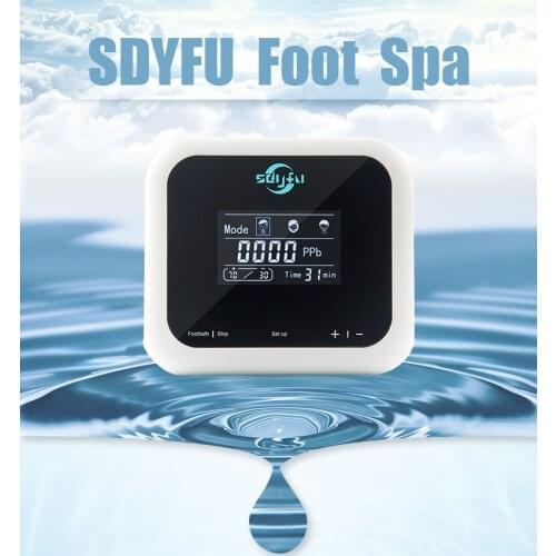 Hydrgen Foot Massage Detory Therapy Ion Machine H2 Water Bottle Gernarator Portable Bath Relax Tub Equipment Home Health Care