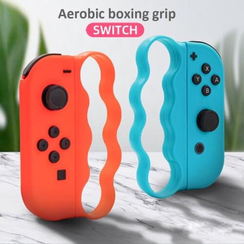 Game Hand Grips with Wrist Straps for Nintendo Switch Joy Con Controller Fitness Boxing Game Accessories