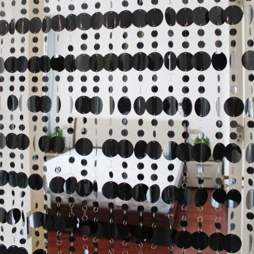 Individuality background decorative PVC sequins window curtains sequins