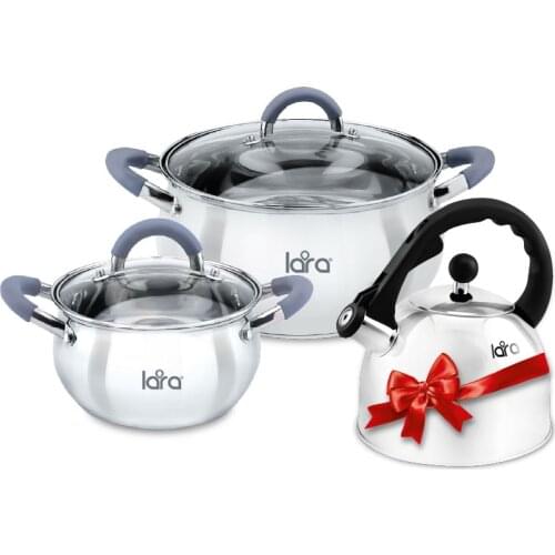 LARA Stainless Steel Pot Sets