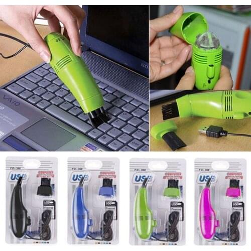 Mini USB Keyboard Cleaner Computer Vacuum PC Laptop Brush Dust Cleaning Kit For Laptop Desktop Computers Keyboards Clean Tools